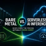 Bare Metal vs. Serverless AI Inference: When Does the Pricing Actually Cross Over?