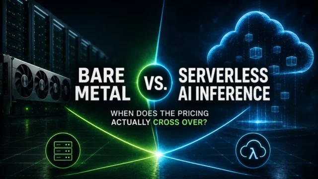 Bare Metal vs. Serverless AI Inference: When Does the Pricing Actually Cross Over?