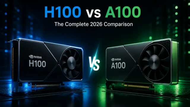 H100 vs A100 GPU: The Complete 2026 Comparison for AI Training and Inference