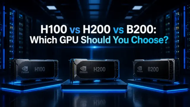 NVIDIA B200 vs H100 vs H200: Which GPU Should You Rent for AI in 2026?