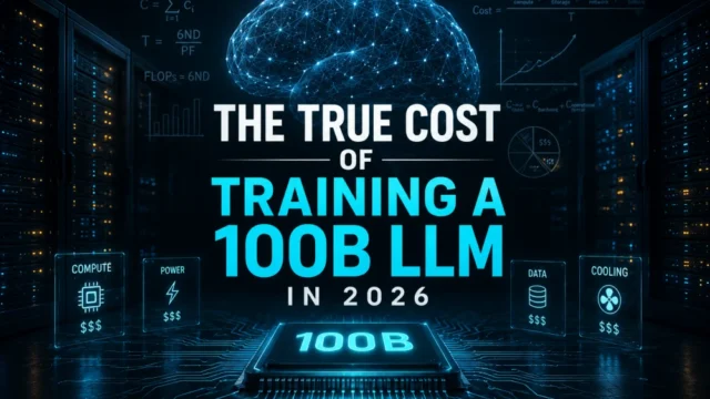The True Cost of Training a 100B Parameter LLM in 2026: A Mathematical Breakdown