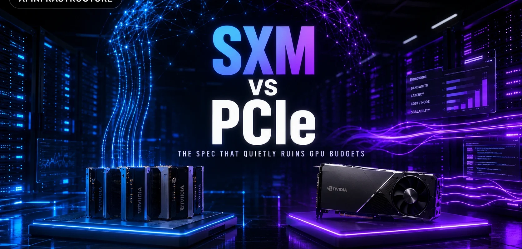 SXM vs PCIe: The Spec Detail That Quietly Ruins Multi-GPU Budgets