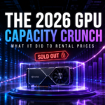 What the 2026 GPU Capacity Crunch Did to Rental Prices