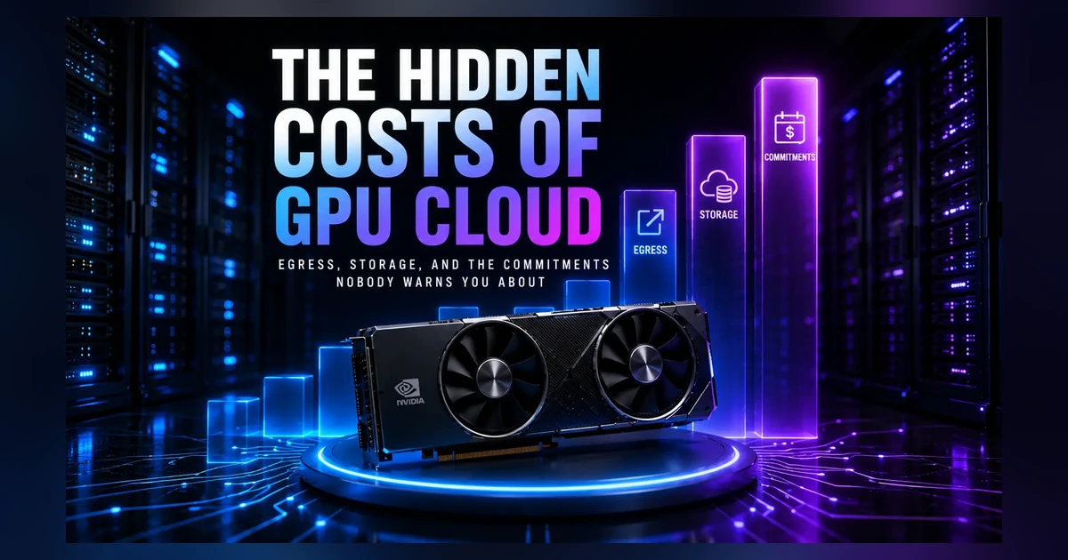 The hidden costs of GPU cloud: egress, storage, and minimum commitments