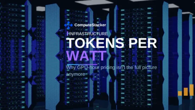 Tokens per watt featured image showing GPU inference efficiency