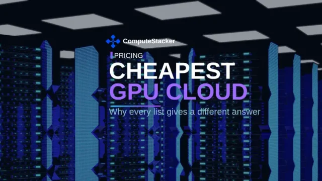 The cheapest GPU cloud in 2026: why every list gives a different answer