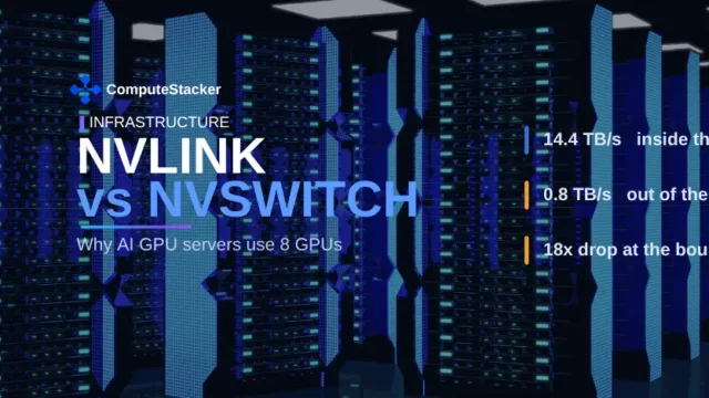 NVLink vs NVSwitch: why GPU servers come in eights